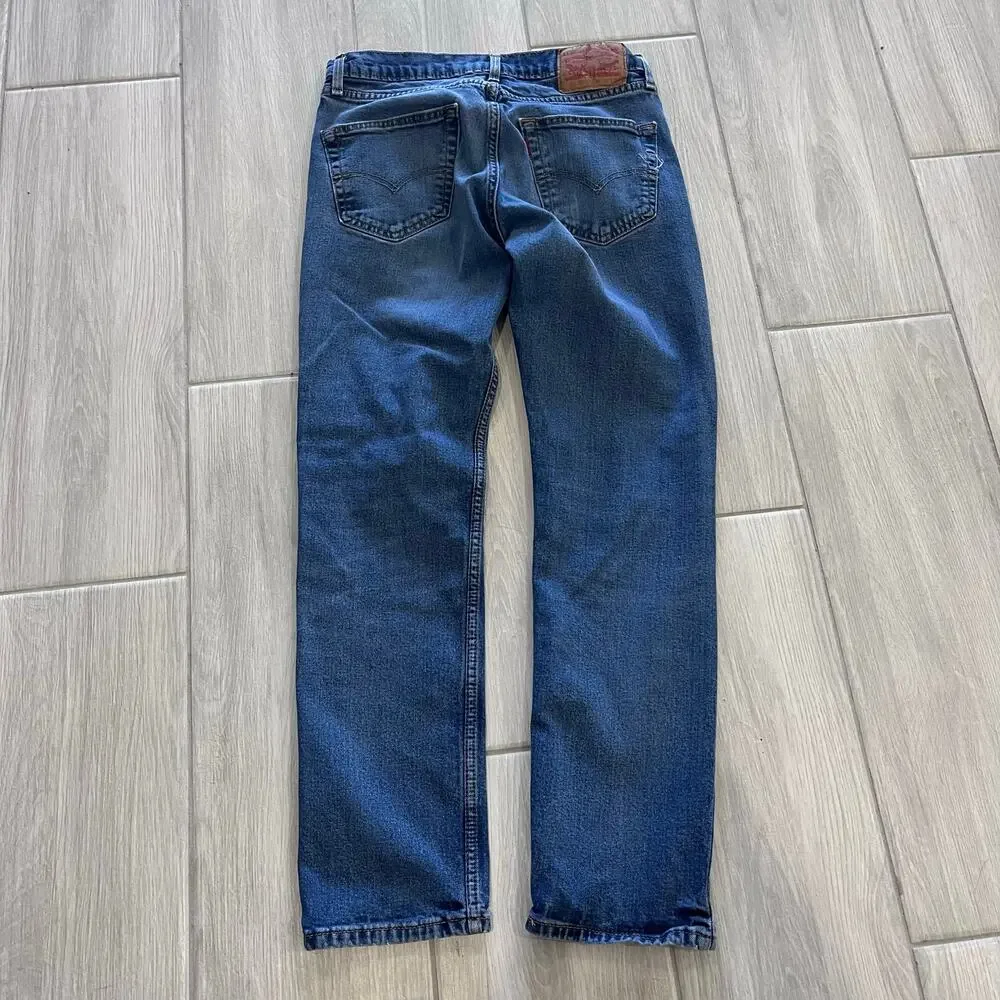 Levi's 511 Slim Fit Jeans Mens 30x29 Blue Denim Medium Wash